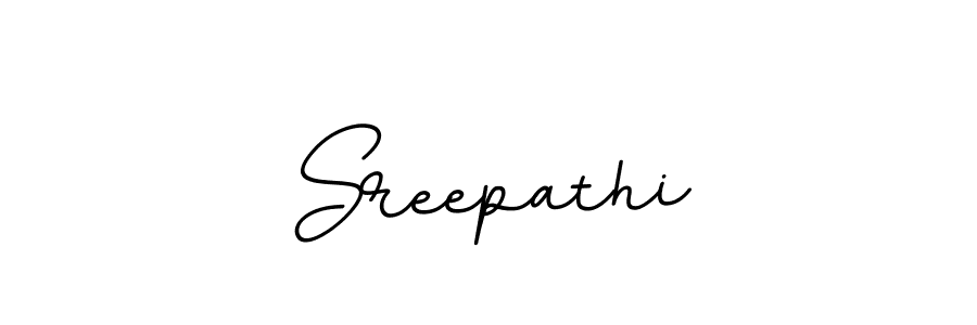 Similarly BallpointsItalic-DORy9 is the best handwritten signature design. Signature creator online .You can use it as an online autograph creator for name Sreepathi. Sreepathi signature style 11 images and pictures png