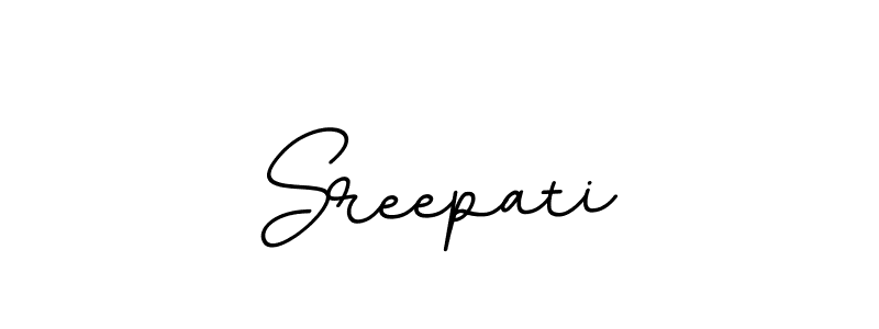 You should practise on your own different ways (BallpointsItalic-DORy9) to write your name (Sreepati) in signature. don't let someone else do it for you. Sreepati signature style 11 images and pictures png