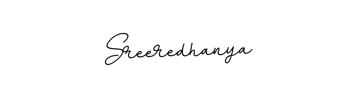 The best way (BallpointsItalic-DORy9) to make a short signature is to pick only two or three words in your name. The name Sreeredhanya include a total of six letters. For converting this name. Sreeredhanya signature style 11 images and pictures png