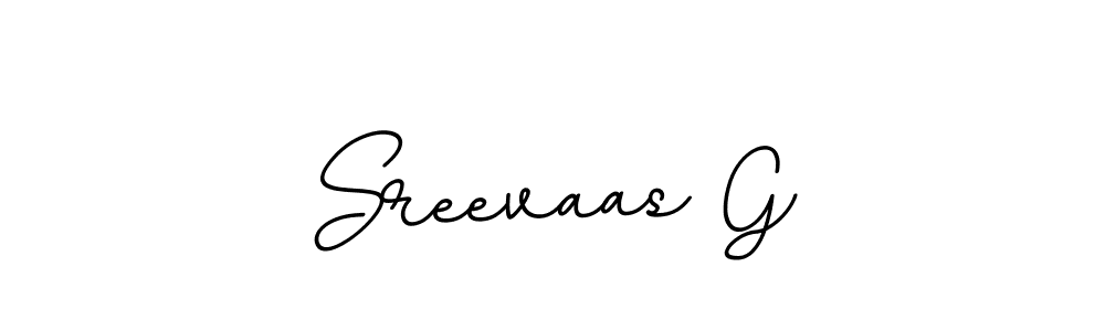 if you are searching for the best signature style for your name Sreevaas G. so please give up your signature search. here we have designed multiple signature styles  using BallpointsItalic-DORy9. Sreevaas G signature style 11 images and pictures png