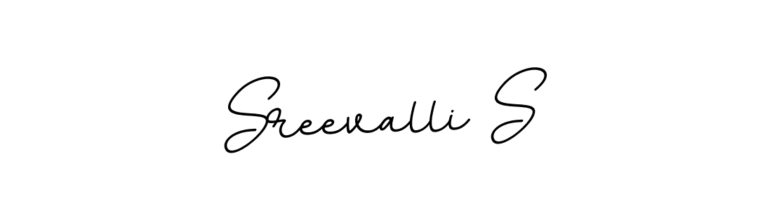 It looks lik you need a new signature style for name Sreevalli S. Design unique handwritten (BallpointsItalic-DORy9) signature with our free signature maker in just a few clicks. Sreevalli S signature style 11 images and pictures png