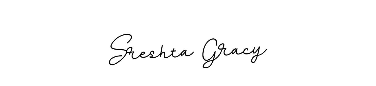 How to make Sreshta Gracy signature? BallpointsItalic-DORy9 is a professional autograph style. Create handwritten signature for Sreshta Gracy name. Sreshta Gracy signature style 11 images and pictures png