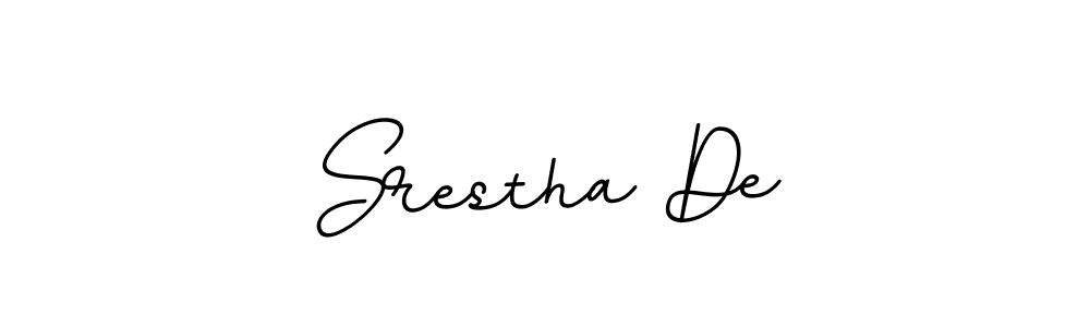 Design your own signature with our free online signature maker. With this signature software, you can create a handwritten (BallpointsItalic-DORy9) signature for name Srestha De. Srestha De signature style 11 images and pictures png