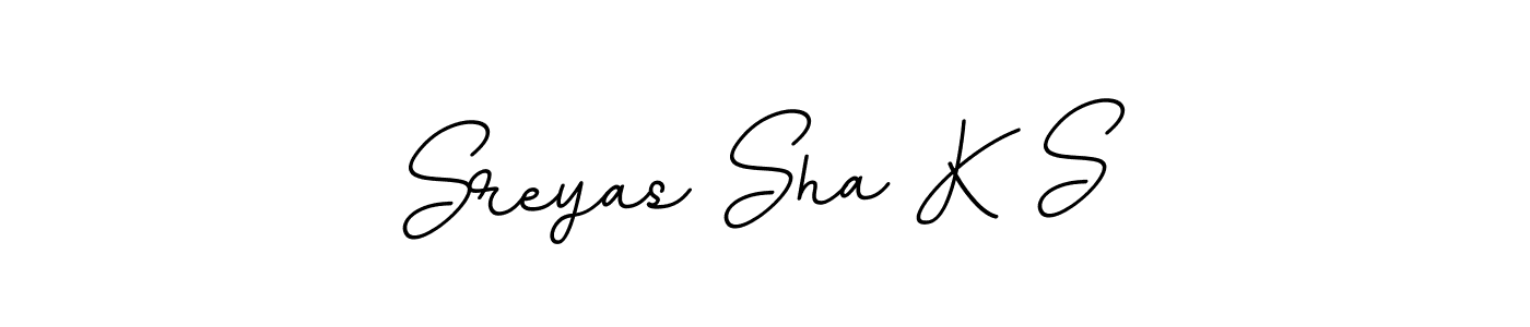 Similarly BallpointsItalic-DORy9 is the best handwritten signature design. Signature creator online .You can use it as an online autograph creator for name Sreyas Sha K S. Sreyas Sha K S signature style 11 images and pictures png