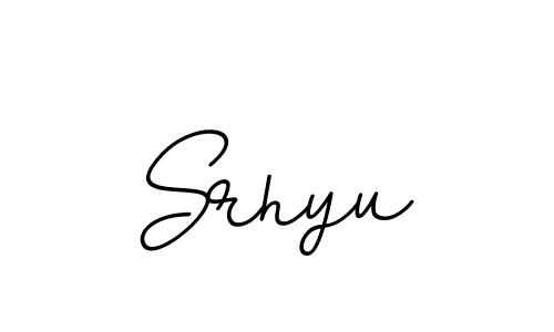 How to make Srhyu signature? BallpointsItalic-DORy9 is a professional autograph style. Create handwritten signature for Srhyu name. Srhyu signature style 11 images and pictures png
