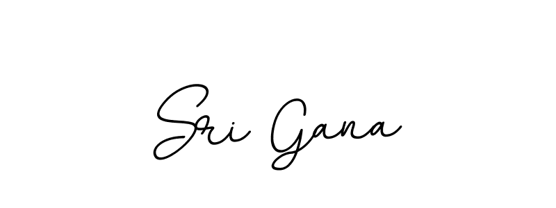 Use a signature maker to create a handwritten signature online. With this signature software, you can design (BallpointsItalic-DORy9) your own signature for name Sri Gana. Sri Gana signature style 11 images and pictures png