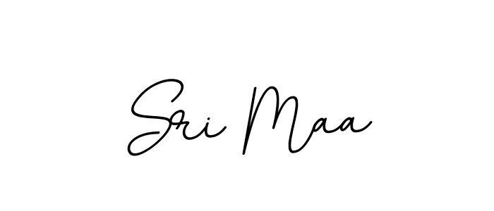 Design your own signature with our free online signature maker. With this signature software, you can create a handwritten (BallpointsItalic-DORy9) signature for name Sri Maa. Sri Maa signature style 11 images and pictures png