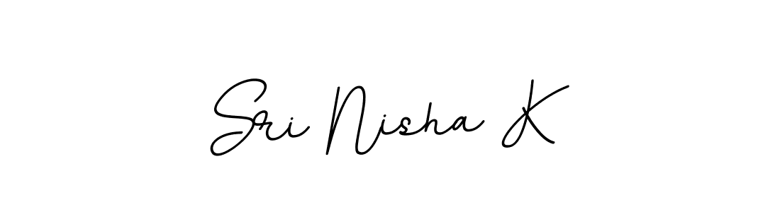 if you are searching for the best signature style for your name Sri Nisha K. so please give up your signature search. here we have designed multiple signature styles  using BallpointsItalic-DORy9. Sri Nisha K signature style 11 images and pictures png