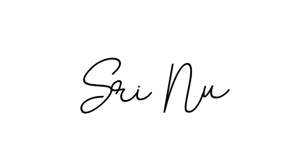 Use a signature maker to create a handwritten signature online. With this signature software, you can design (BallpointsItalic-DORy9) your own signature for name Sri Nu. Sri Nu signature style 11 images and pictures png