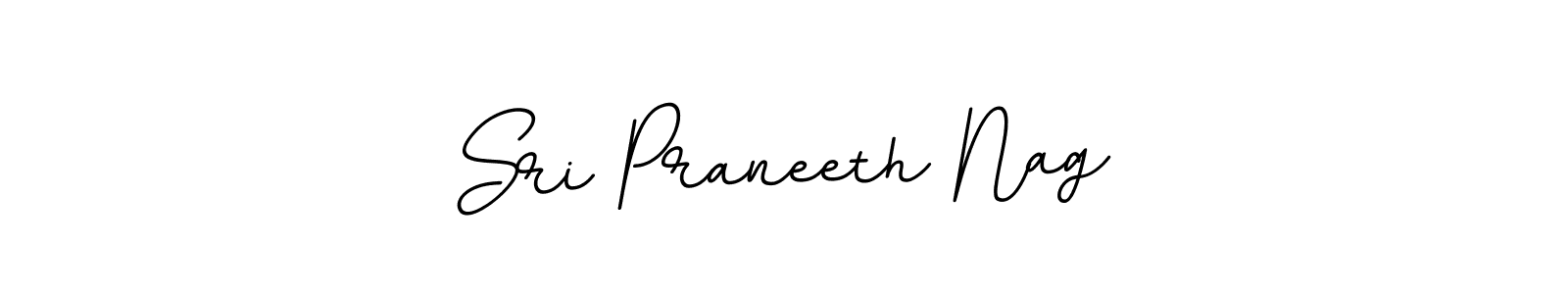 Sri Praneeth Nag stylish signature style. Best Handwritten Sign (BallpointsItalic-DORy9) for my name. Handwritten Signature Collection Ideas for my name Sri Praneeth Nag. Sri Praneeth Nag signature style 11 images and pictures png