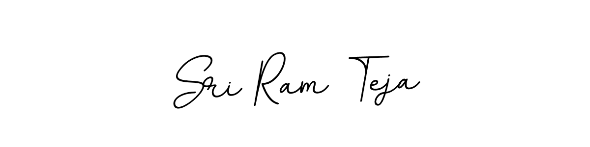 Design your own signature with our free online signature maker. With this signature software, you can create a handwritten (BallpointsItalic-DORy9) signature for name Sri Ram Teja. Sri Ram Teja signature style 11 images and pictures png