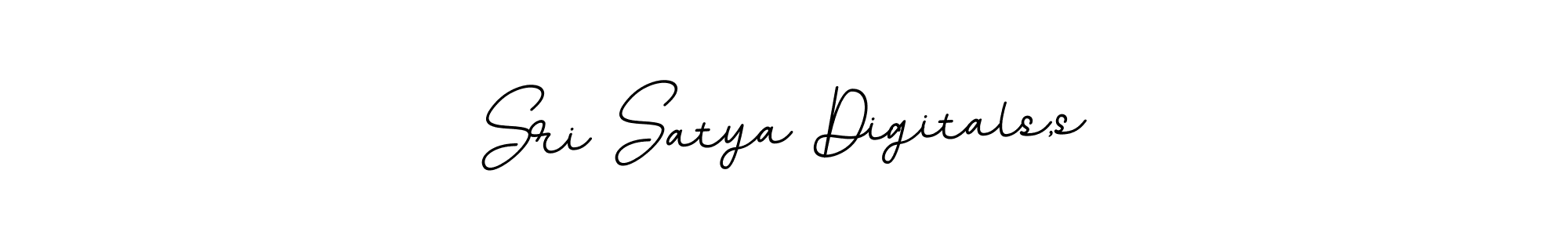 The best way (BallpointsItalic-DORy9) to make a short signature is to pick only two or three words in your name. The name Sri Satya Digitals,s include a total of six letters. For converting this name. Sri Satya Digitals,s signature style 11 images and pictures png