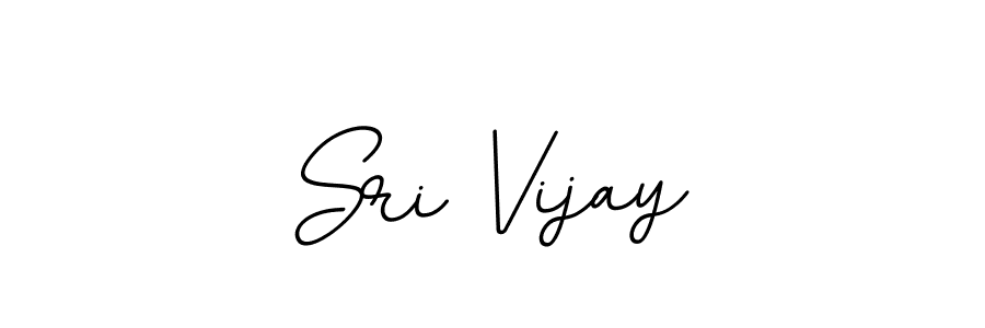 Make a beautiful signature design for name Sri Vijay. With this signature (BallpointsItalic-DORy9) style, you can create a handwritten signature for free. Sri Vijay signature style 11 images and pictures png