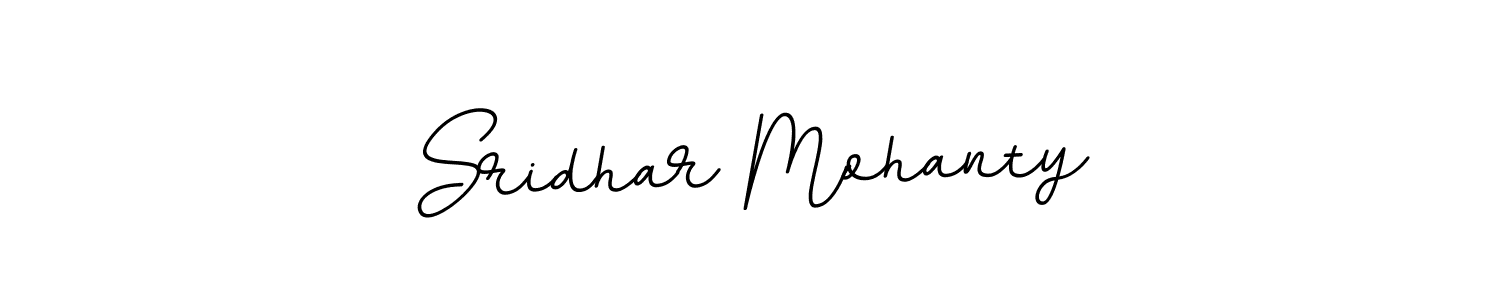 You should practise on your own different ways (BallpointsItalic-DORy9) to write your name (Sridhar Mohanty) in signature. don't let someone else do it for you. Sridhar Mohanty signature style 11 images and pictures png
