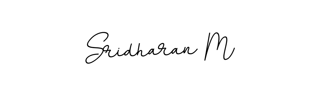 The best way (BallpointsItalic-DORy9) to make a short signature is to pick only two or three words in your name. The name Sridharan M include a total of six letters. For converting this name. Sridharan M signature style 11 images and pictures png