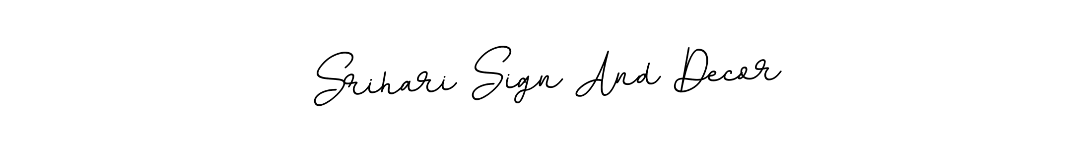 How to make Srihari Sign And Decor signature? BallpointsItalic-DORy9 is a professional autograph style. Create handwritten signature for Srihari Sign And Decor name. Srihari Sign And Decor signature style 11 images and pictures png
