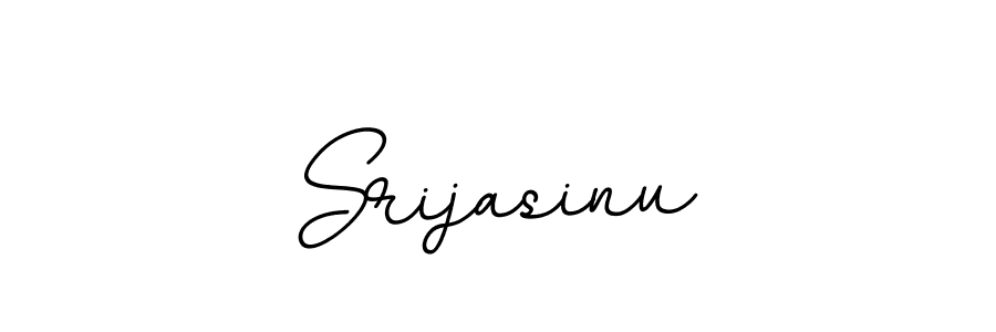 Use a signature maker to create a handwritten signature online. With this signature software, you can design (BallpointsItalic-DORy9) your own signature for name Srijasinu. Srijasinu signature style 11 images and pictures png