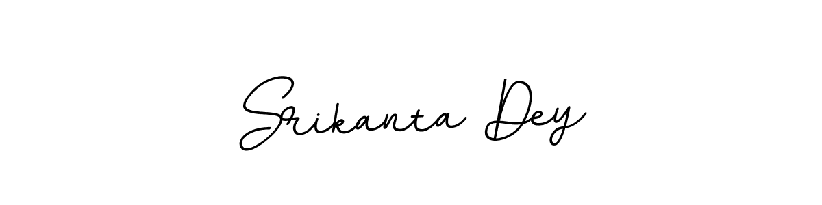 Create a beautiful signature design for name Srikanta Dey. With this signature (BallpointsItalic-DORy9) fonts, you can make a handwritten signature for free. Srikanta Dey signature style 11 images and pictures png