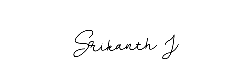 Design your own signature with our free online signature maker. With this signature software, you can create a handwritten (BallpointsItalic-DORy9) signature for name Srikanth J. Srikanth J signature style 11 images and pictures png