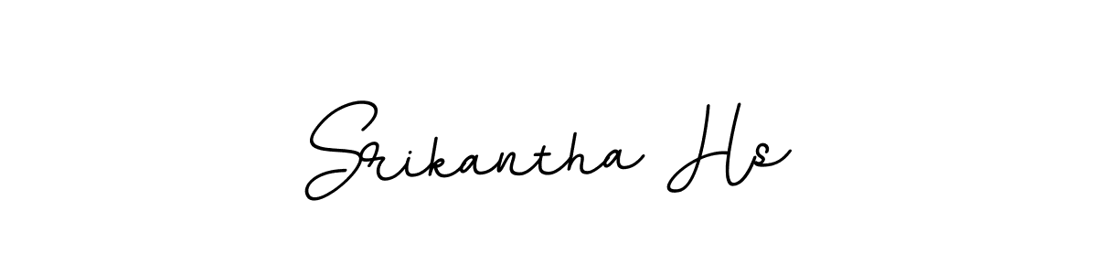 The best way (BallpointsItalic-DORy9) to make a short signature is to pick only two or three words in your name. The name Srikantha Hs include a total of six letters. For converting this name. Srikantha Hs signature style 11 images and pictures png