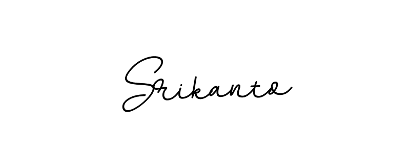 Make a beautiful signature design for name Srikanto. With this signature (BallpointsItalic-DORy9) style, you can create a handwritten signature for free. Srikanto signature style 11 images and pictures png
