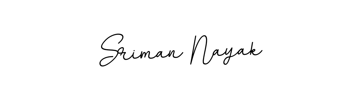 The best way (BallpointsItalic-DORy9) to make a short signature is to pick only two or three words in your name. The name Sriman Nayak include a total of six letters. For converting this name. Sriman Nayak signature style 11 images and pictures png