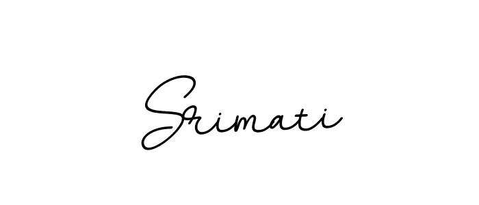 How to make Srimati name signature. Use BallpointsItalic-DORy9 style for creating short signs online. This is the latest handwritten sign. Srimati signature style 11 images and pictures png