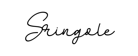 Create your official email sign-off with Sringole name in BallpointsItalic-DORy9 style. Crisp, clean, and perfectly legible across all screens. Sringole signature style 11 images and pictures png