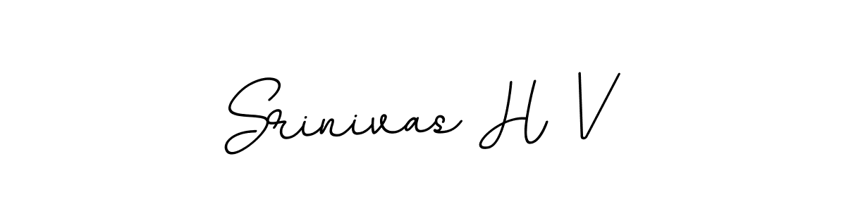 Make a beautiful signature design for name Srinivas H V. Use this online signature maker to create a handwritten signature for free. Srinivas H V signature style 11 images and pictures png