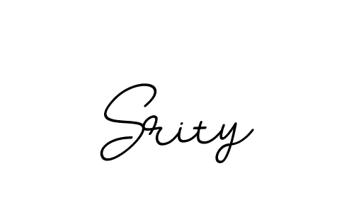 Create a beautiful signature design for name Srity. With this signature (BallpointsItalic-DORy9) fonts, you can make a handwritten signature for free. Srity signature style 11 images and pictures png