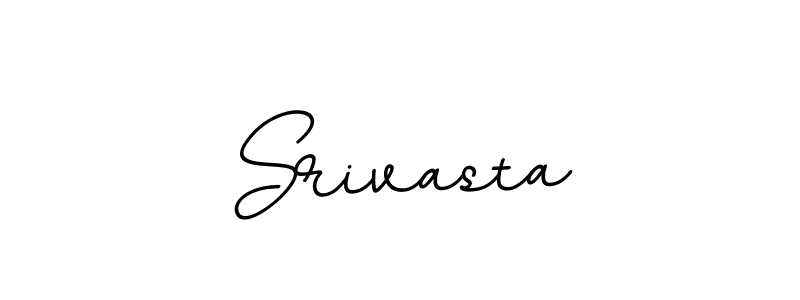 Make a beautiful signature design for name Srivasta. With this signature (BallpointsItalic-DORy9) style, you can create a handwritten signature for free. Srivasta signature style 11 images and pictures png