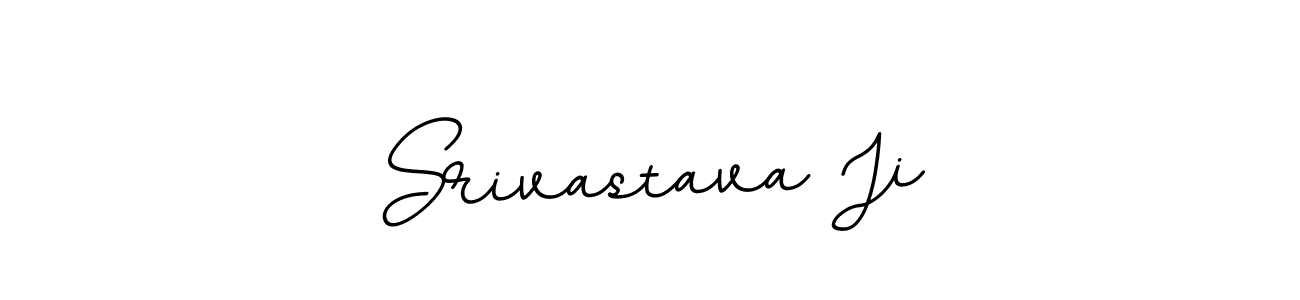 Design your own signature with our free online signature maker. With this signature software, you can create a handwritten (BallpointsItalic-DORy9) signature for name Srivastava Ji. Srivastava Ji signature style 11 images and pictures png