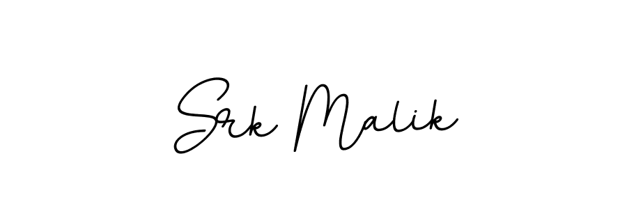 The best way (BallpointsItalic-DORy9) to make a short signature is to pick only two or three words in your name. The name Srk Malik include a total of six letters. For converting this name. Srk Malik signature style 11 images and pictures png