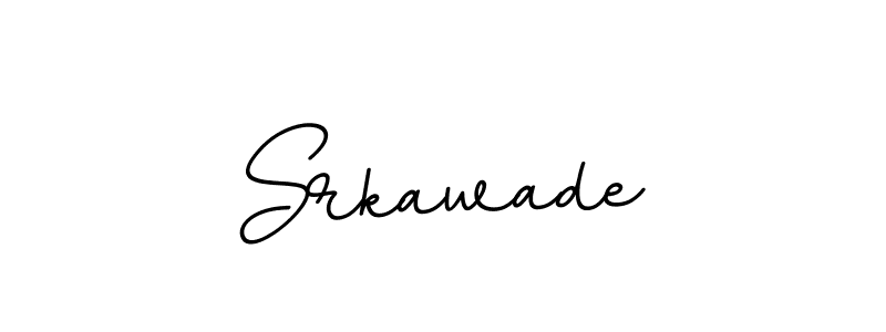 Srkawade stylish signature style. Best Handwritten Sign (BallpointsItalic-DORy9) for my name. Handwritten Signature Collection Ideas for my name Srkawade. Srkawade signature style 11 images and pictures png