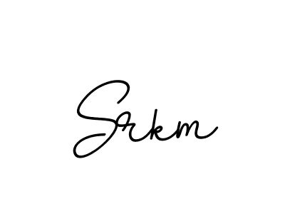 How to make Srkm signature? BallpointsItalic-DORy9 is a professional autograph style. Create handwritten signature for Srkm name. Srkm signature style 11 images and pictures png