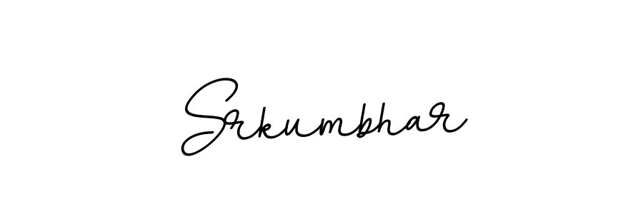 Use a signature maker to create a handwritten signature online. With this signature software, you can design (BallpointsItalic-DORy9) your own signature for name Srkumbhar. Srkumbhar signature style 11 images and pictures png