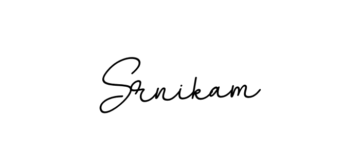 This is the best signature style for the Srnikam name. Also you like these signature font (BallpointsItalic-DORy9). Mix name signature. Srnikam signature style 11 images and pictures png