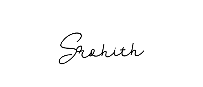 How to make Srohith name signature. Use BallpointsItalic-DORy9 style for creating short signs online. This is the latest handwritten sign. Srohith signature style 11 images and pictures png