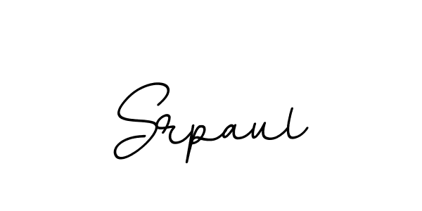 Make a beautiful signature design for name Srpaul. With this signature (BallpointsItalic-DORy9) style, you can create a handwritten signature for free. Srpaul signature style 11 images and pictures png