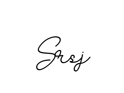 How to make Srsj name signature. Use BallpointsItalic-DORy9 style for creating short signs online. This is the latest handwritten sign. Srsj signature style 11 images and pictures png