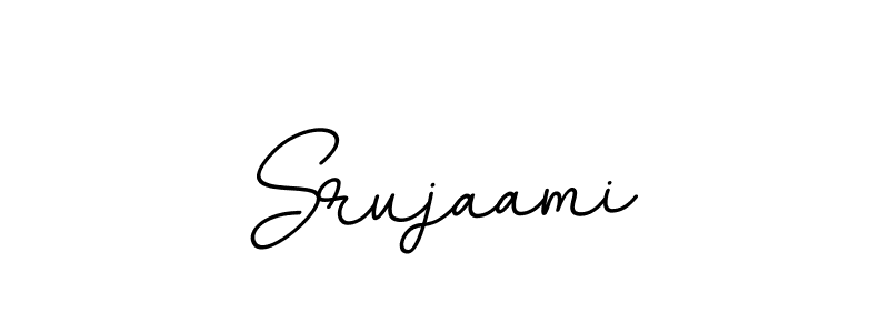 You should practise on your own different ways (BallpointsItalic-DORy9) to write your name (Srujaami) in signature. don't let someone else do it for you. Srujaami signature style 11 images and pictures png