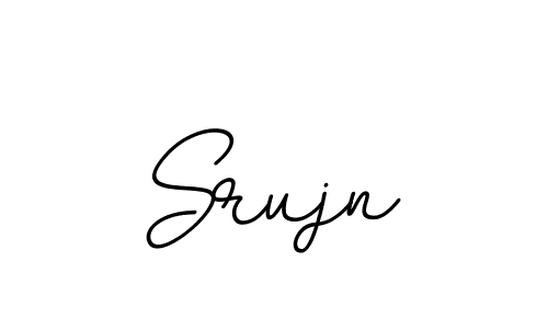 Srujn stylish signature style. Best Handwritten Sign (BallpointsItalic-DORy9) for my name. Handwritten Signature Collection Ideas for my name Srujn. Srujn signature style 11 images and pictures png