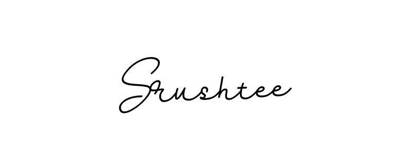 Also we have Srushtee name is the best signature style. Create professional handwritten signature collection using BallpointsItalic-DORy9 autograph style. Srushtee signature style 11 images and pictures png