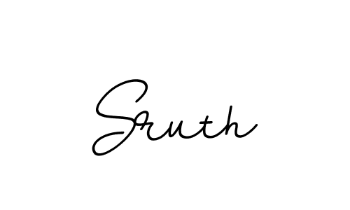 How to make Sruth signature? BallpointsItalic-DORy9 is a professional autograph style. Create handwritten signature for Sruth name. Sruth signature style 11 images and pictures png