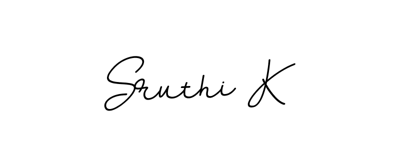 BallpointsItalic-DORy9 is a professional signature style that is perfect for those who want to add a touch of class to their signature. It is also a great choice for those who want to make their signature more unique. Get Sruthi K name to fancy signature for free. Sruthi K signature style 11 images and pictures png