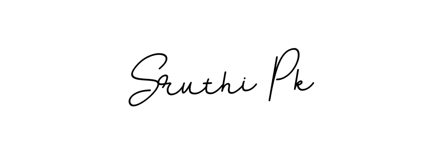 The best way (BallpointsItalic-DORy9) to make a short signature is to pick only two or three words in your name. The name Sruthi Pk include a total of six letters. For converting this name. Sruthi Pk signature style 11 images and pictures png
