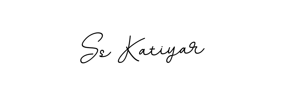 BallpointsItalic-DORy9 is a professional signature style that is perfect for those who want to add a touch of class to their signature. It is also a great choice for those who want to make their signature more unique. Get Ss Katiyar name to fancy signature for free. Ss Katiyar signature style 11 images and pictures png