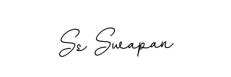 Similarly BallpointsItalic-DORy9 is the best handwritten signature design. Signature creator online .You can use it as an online autograph creator for name Ss Swapan. Ss Swapan signature style 11 images and pictures png