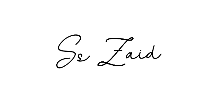 How to make Ss Zaid signature? BallpointsItalic-DORy9 is a professional autograph style. Create handwritten signature for Ss Zaid name. Ss Zaid signature style 11 images and pictures png