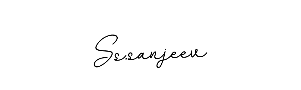 Also we have Ss.sanjeev name is the best signature style. Create professional handwritten signature collection using BallpointsItalic-DORy9 autograph style. Ss.sanjeev signature style 11 images and pictures png